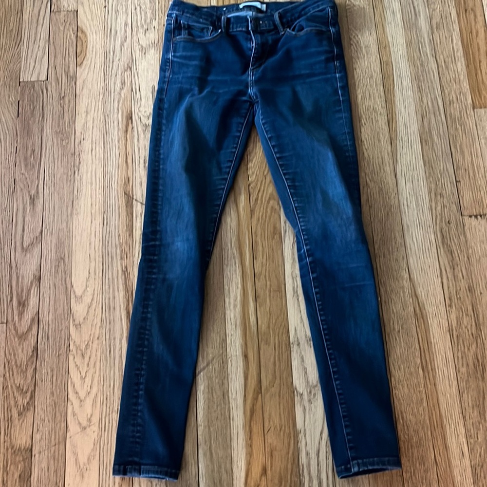 Banana Republic Jeans Womens 28 Skinny Blue Denim Stretch 28” inseam